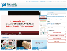 Tablet Screenshot of bireyselemekliliksistemi.org